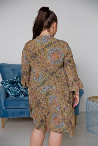 ARABELA Plus Size Dress Pattern 3