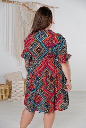 ARABELA Plus Size Dress Pattern 4