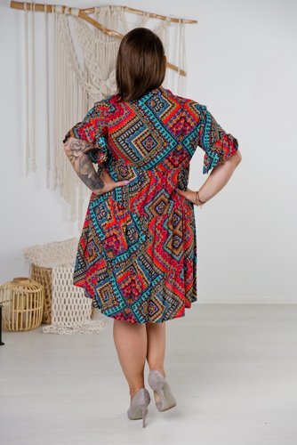 ARABELA Plus Size Dress Pattern 4