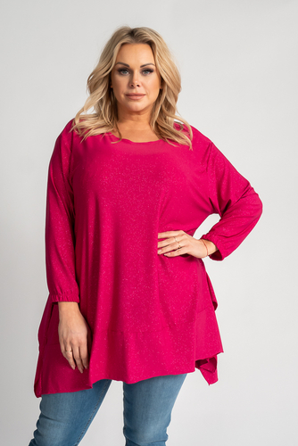 Amaranth Glitter Blouse QUENTI