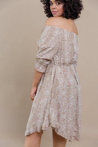 Beige SCIAMANO dress