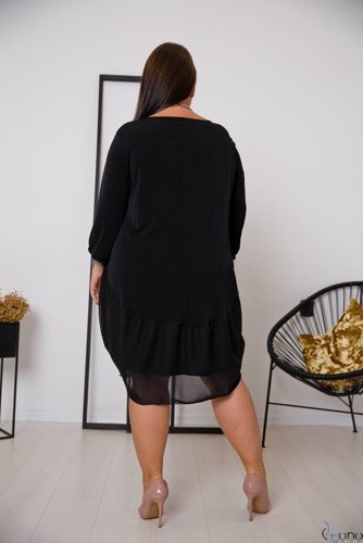 Black APPRI Plus Size Dress