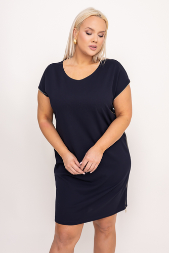 Black CARBONA Plus Size Dress