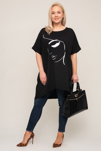 Black LASHA Tunic