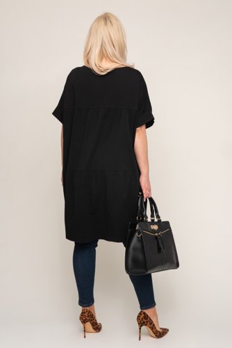 Black LASHA Tunic