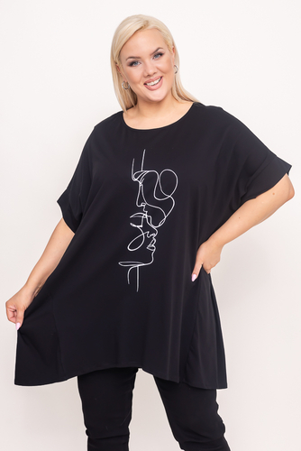 Black LASHA Tunic