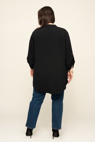 Black Shirt with collar LERIA