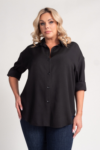 Black oversize shirt DEMENO