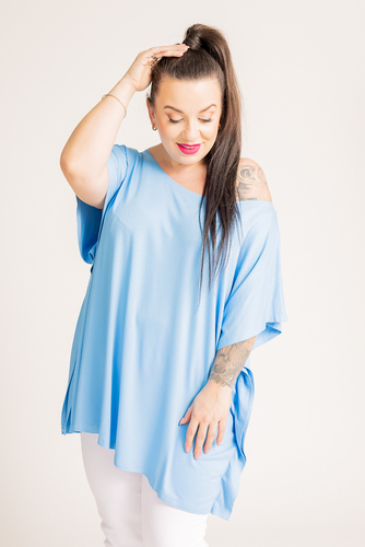 Blue Blouse by MALPEZA