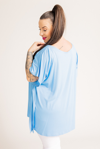 Blue Blouse by MALPEZA