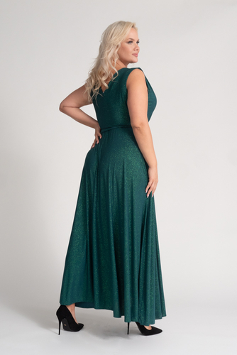 Bottle Green FIANCO Maxi Dress