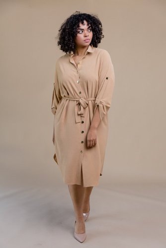 Camel TOWER dress