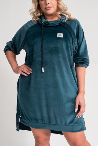 Emerald Velour Dress PERIO