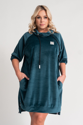 Emerald Velour Dress PERIO