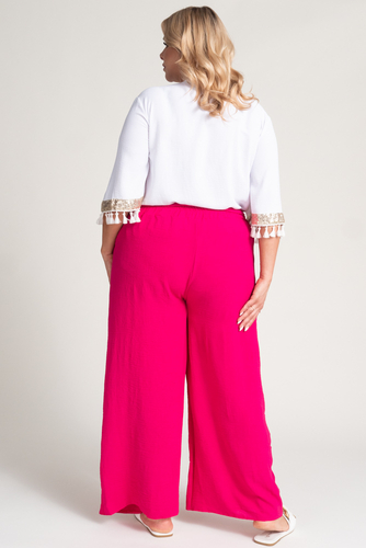 Fuchsia WIDIO culotte pants