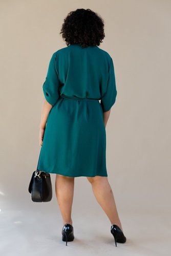 Green POWER dress