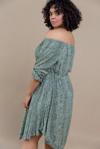 Green SCIAMANO dress