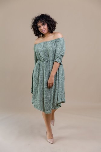 Green SCIAMANO dress