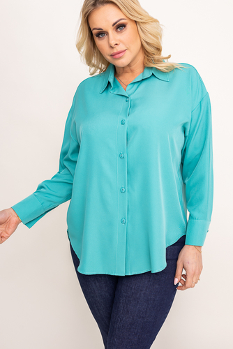 Heather oversize shirt DEMENO