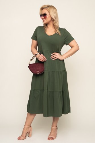 Khaki LABORIA Dress