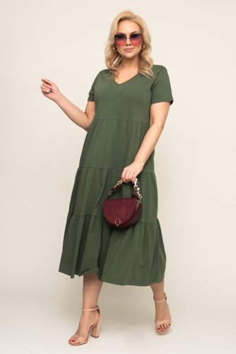 Khaki LABORIA Dress