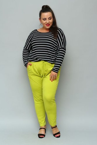 Lime LOTARIO Plus Size Pants