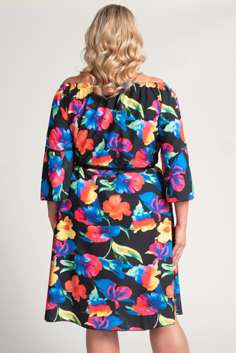 Multicolored BASEDI Dress