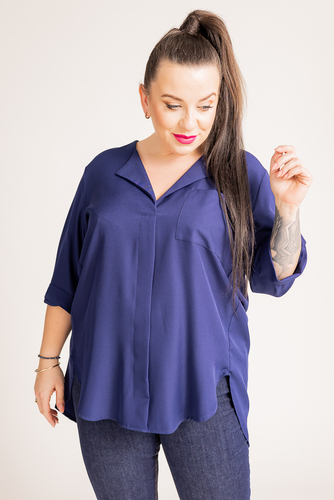 Navy Blue FOSTI Shirt