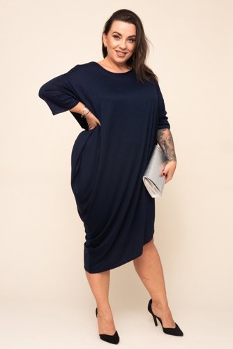 Navy blue CASUAL FASHION Dress