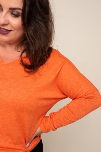 Orange sweater GEMINI