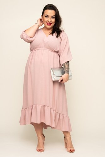 Powder Pink AMOROSA Dress