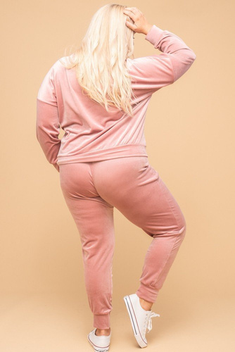 Powder Pink MENTIO Tracksuit