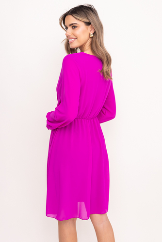 Raspberry Elegant Dress PERLA