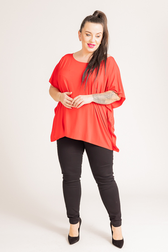 Red Blouse by MALPEZA