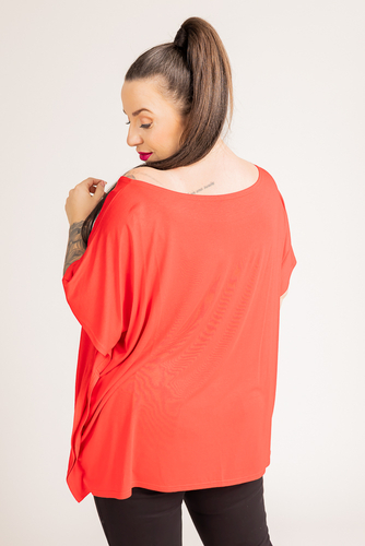 Red Blouse by MALPEZA