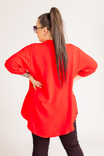 Red Shirt with collar LERIA