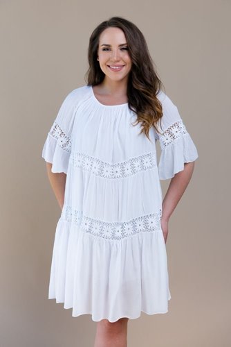 SABBIA white dress