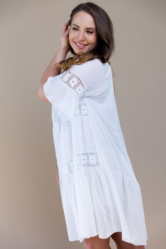 SABBIA white dress