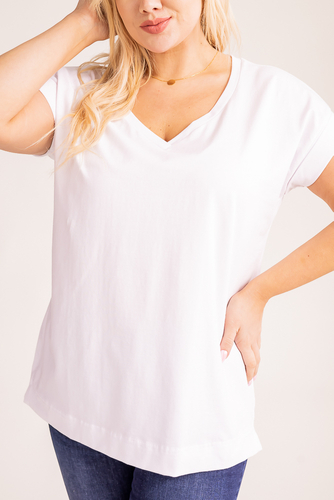 White Blouse MAKIA Plus Size