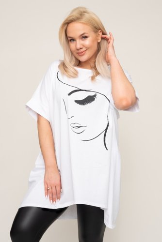 White LASHA Tunic