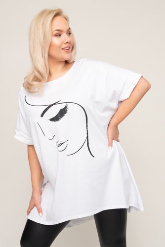 White LASHA Tunic