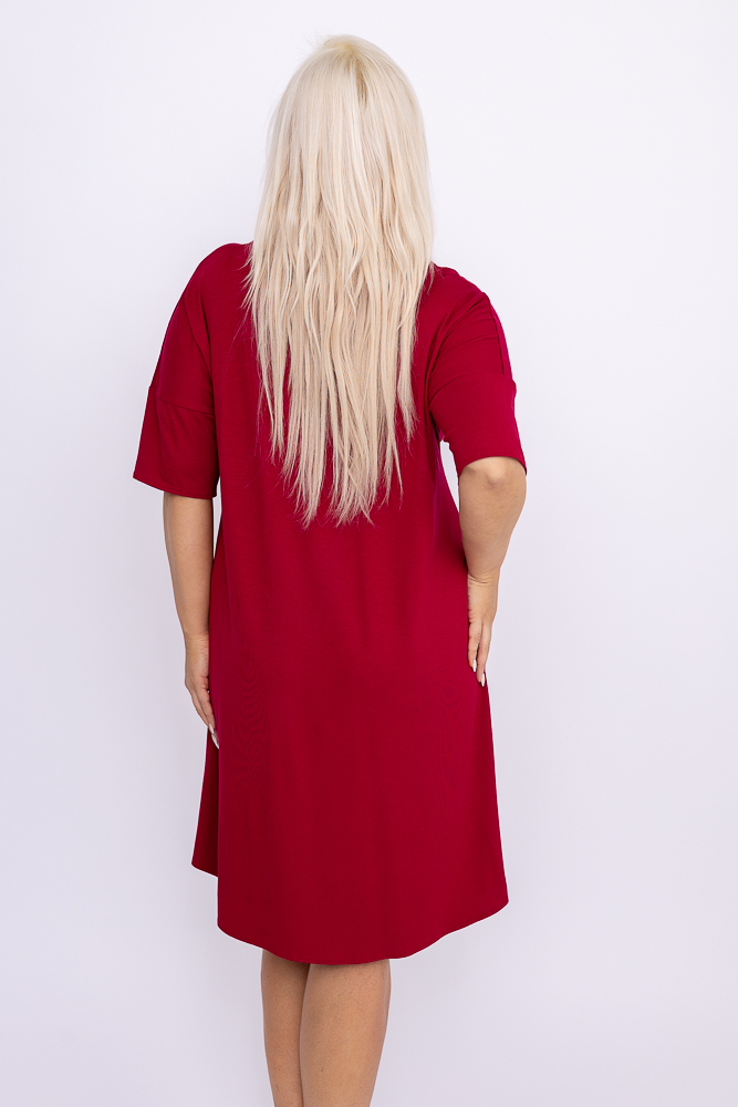 Maroon Nightgown