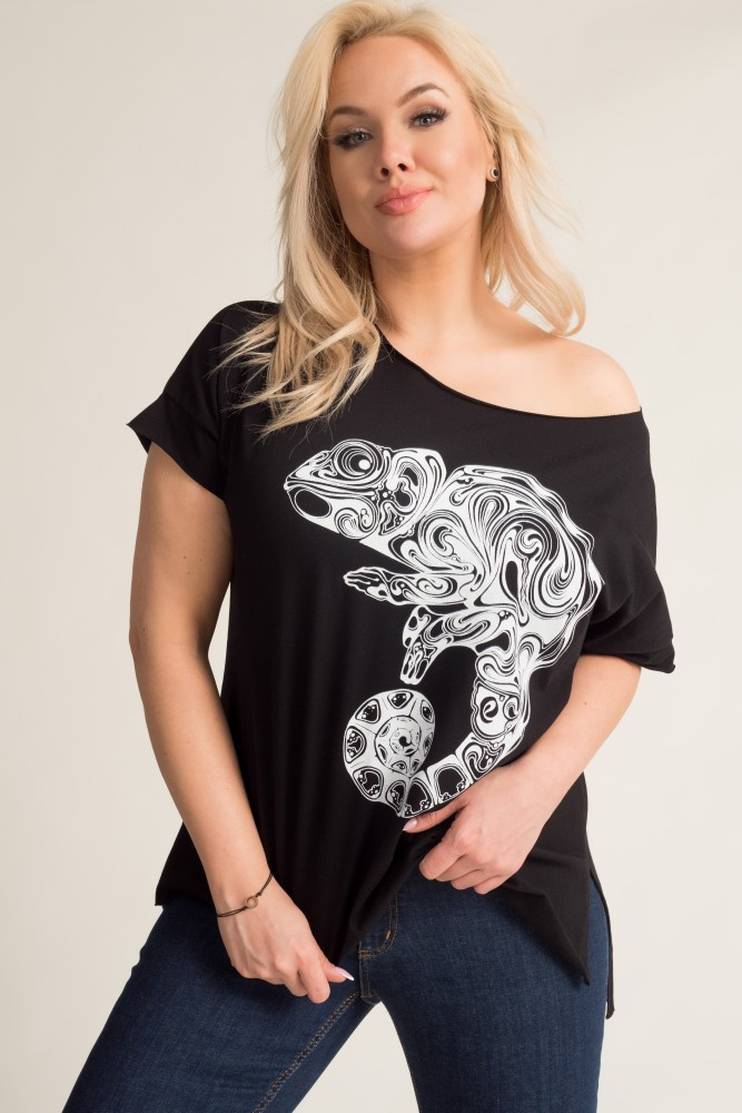 Black CAMELTI Blouse