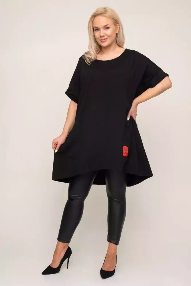 Czarna Tunika STRIPI
