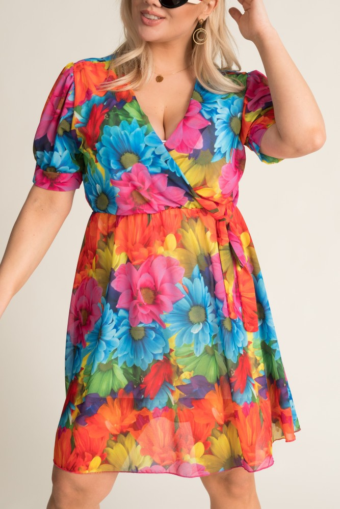 SENTIGA floral dress Pattern 5