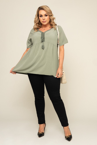 Khaki Blouse CARLIN