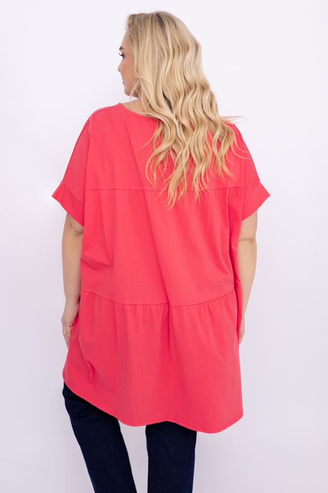 Koralowa Tunika STRIPI
