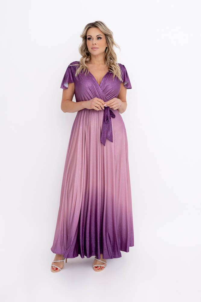 Rochie din brocart floarea porumbului