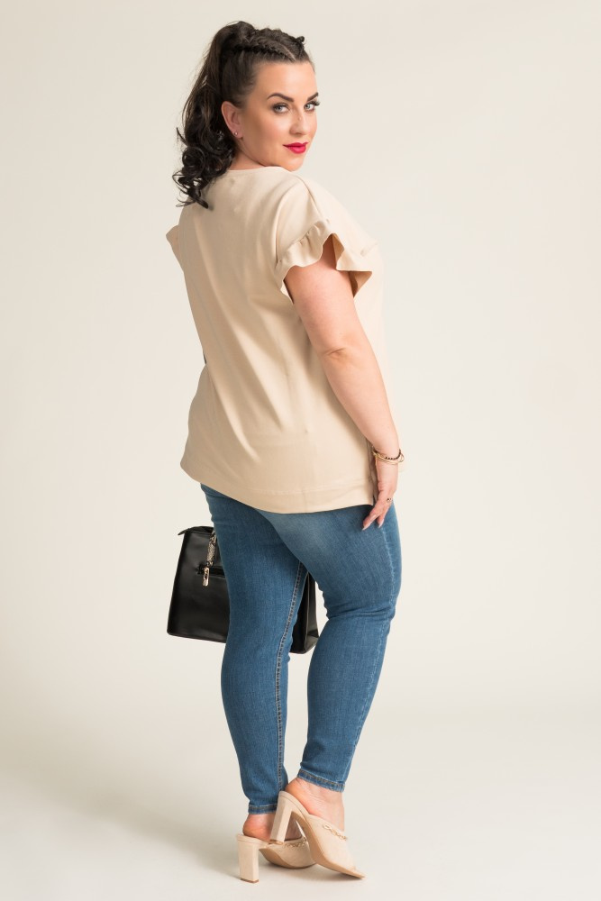 Beige BELLO Blouse
