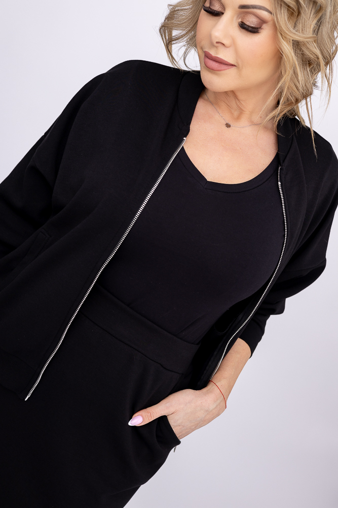 Czarny Komplet GERVENI